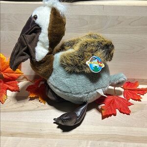 Plushland Brown and Grey pélican 1999